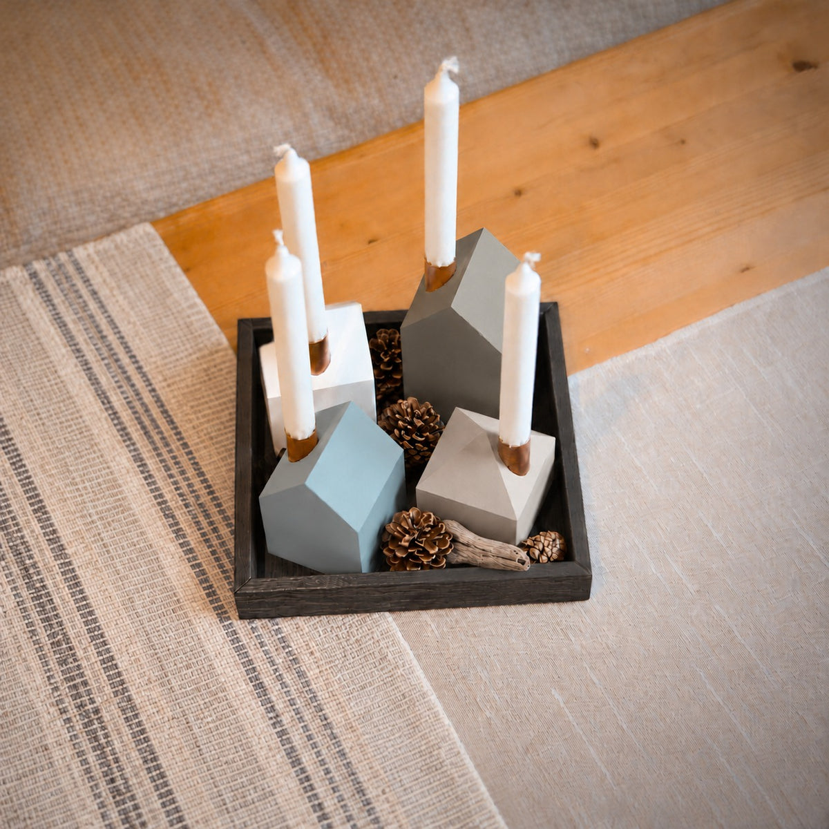 Modern Advent wreath BALTIC COAST