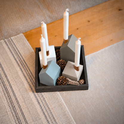 Modern Advent wreath BALTIC COAST