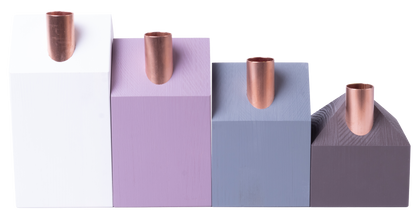 Moderns Advent wreath CHOCOLATE AND PLUM