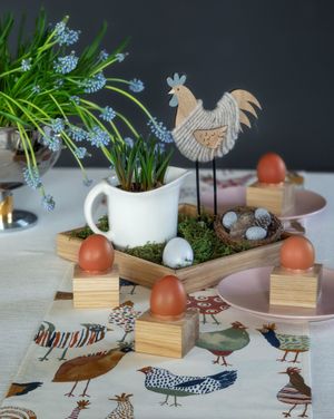 Square Tray Natural Oak