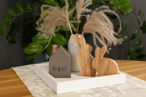 Square Tray White