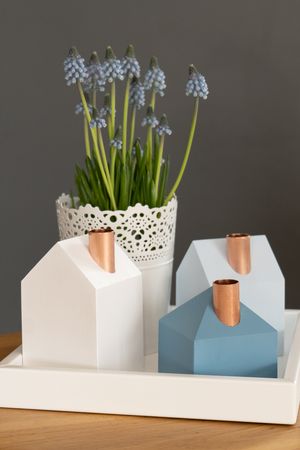 Square Tray White