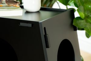 Cat bed TV Black