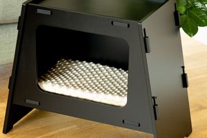 Cat bed TV Black