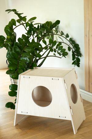 Cat bed ShushShush Natural