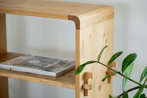 Multifunctional Cat Hammock veneered Oak