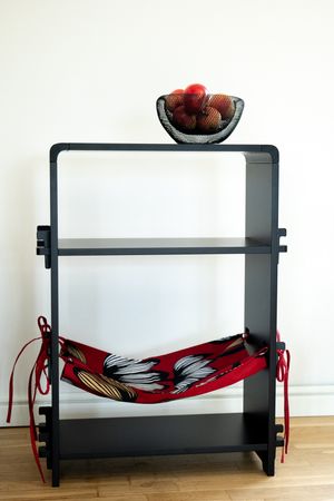 Multifunctional Cat Hammock veneered Black