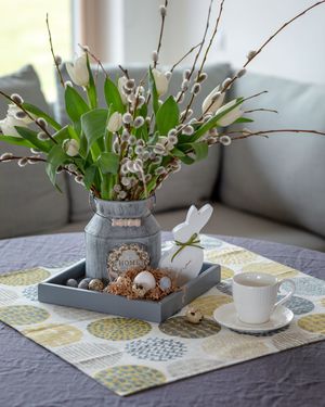 Square Tray Dark Grey