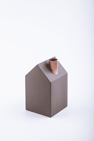 Candle holder Beige grey