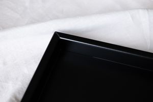 Square Tray Black
