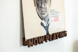 Now Playing- Record Player Wall Mount Walnut