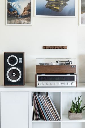 Now Playing- Record Player Wall Mount