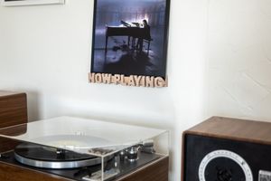 Now Playing- Record Player Wall Mount