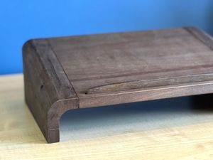 Laptop Stand Walnut