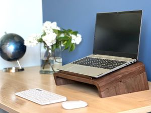 Laptop stand Walnut