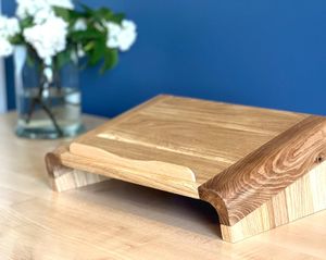 Laptop Stand Natural Oak