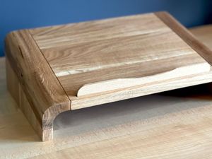 Laptop Stand Natural Oak