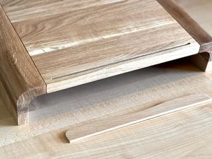 Laptop Stand Natural Oak